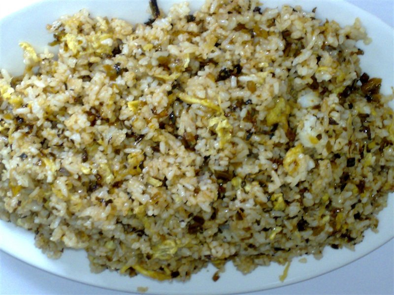 咸菜炒饭