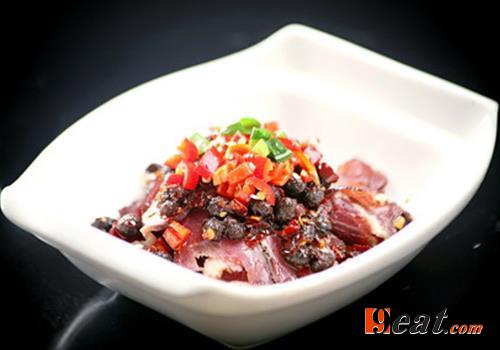 菜名:蒸腊牛肉