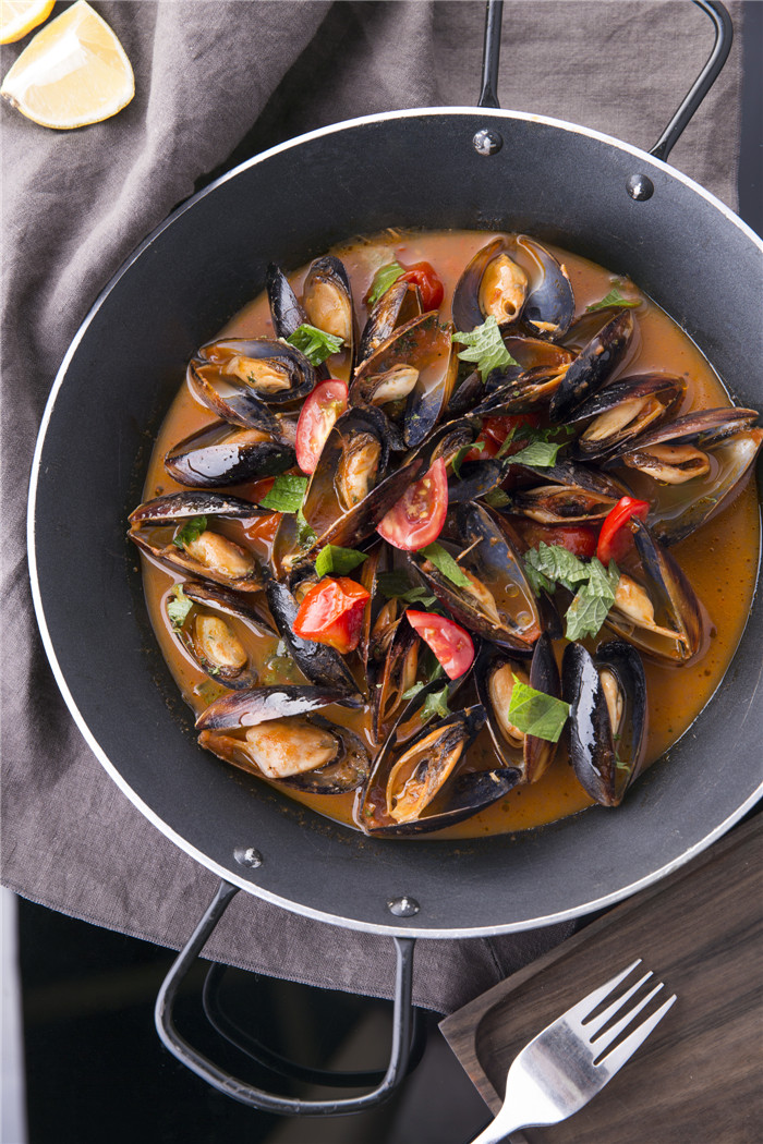 智利蒜香青口贝